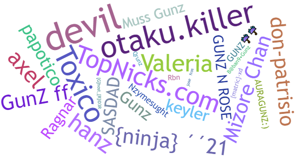 Nicknames for Gunz