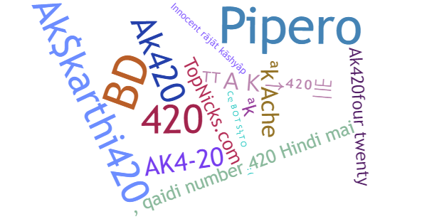 Nicknames for AK420