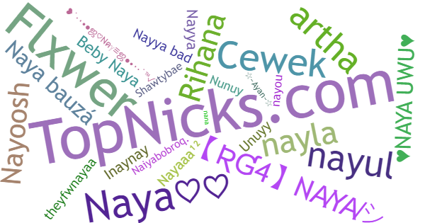 Nicknames for Naya