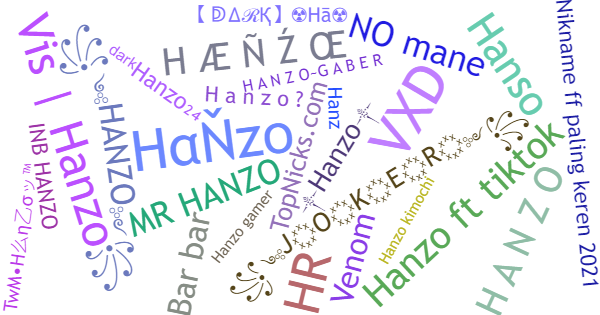 Nicknames for Hanzo