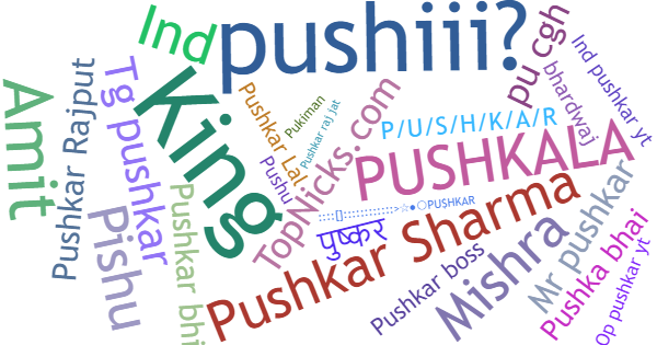 Nicknames for Pushkar