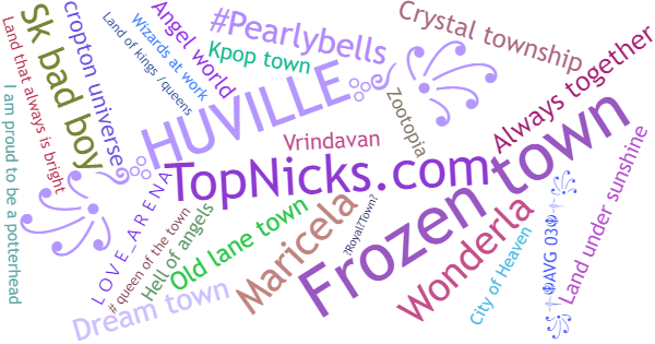 Nicknames for Township