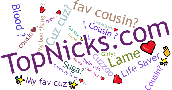 Nicknames for Cousin